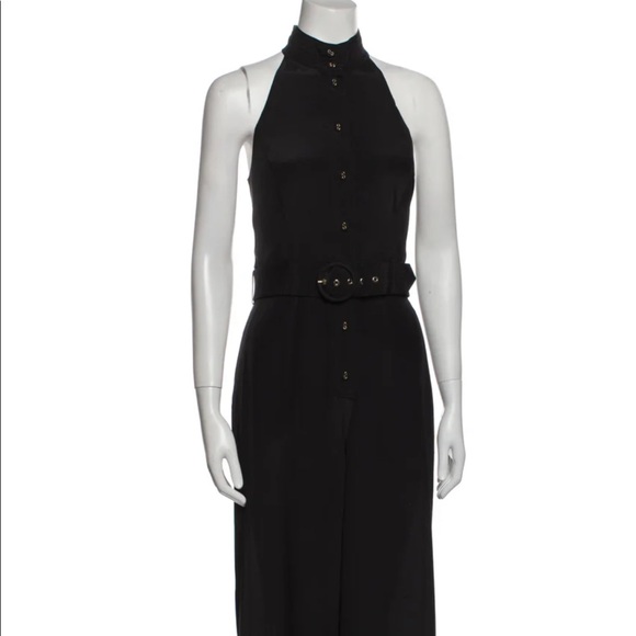 Zimmerman Jumpsuit Silk Mock Neck - Picture 2 of 7